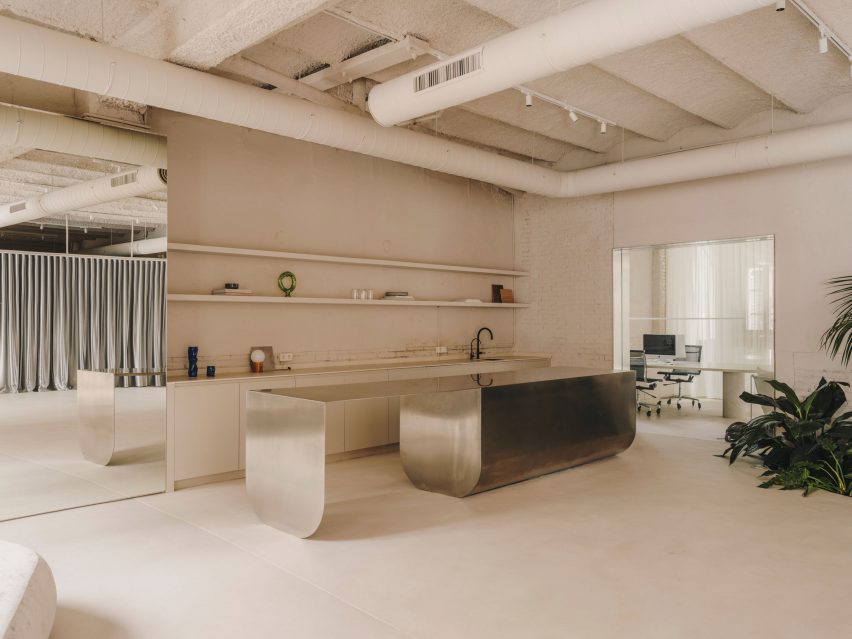 Blow Models office interior in Barcelona, ​​designed by Isern Serra