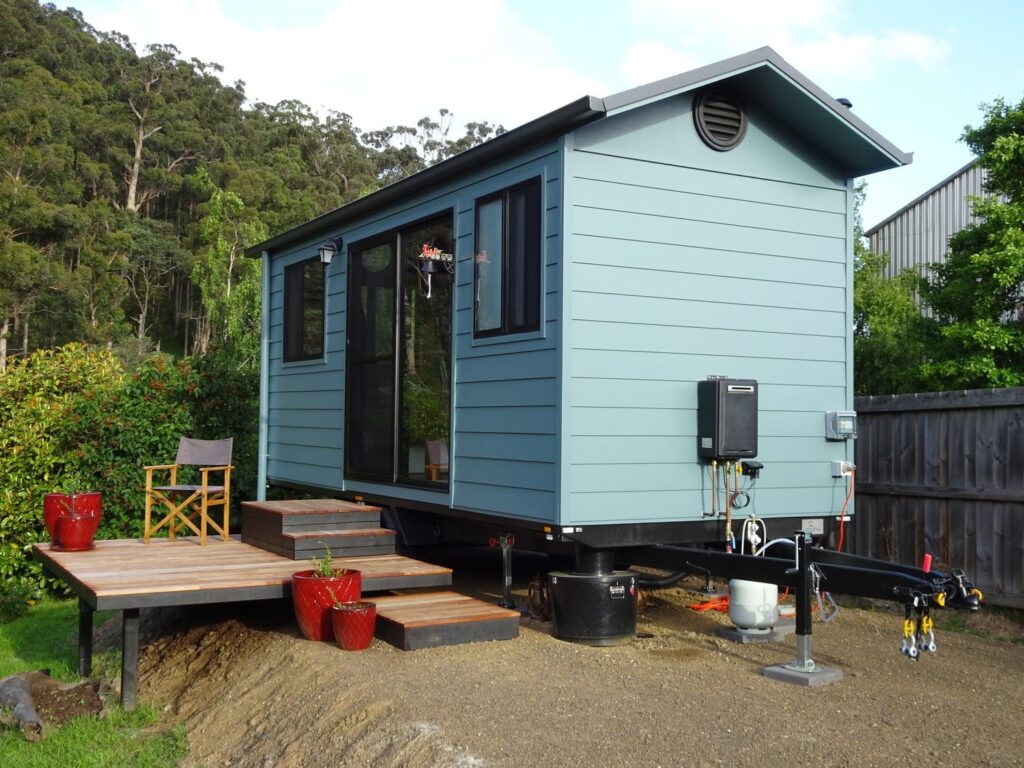 Discover the fun, quirky interiors of this ultra-compact tiny home in Tasmania