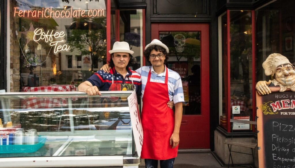 Caesar Pierogi & Cafe mixes it up with chocolate-filled pierogi and antique Polish book empanadas